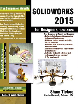 cover image of SOLIDWORKS 2015 for Designers